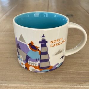 Starbucks You Are Here Collection North Carolina Mug